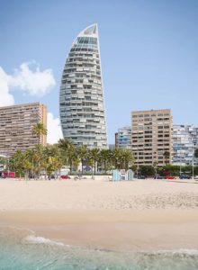 Imagen virtual de la Delfin Tower de Benidorm