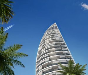 Imagen virtual de la Delfin Tower de Benidorm